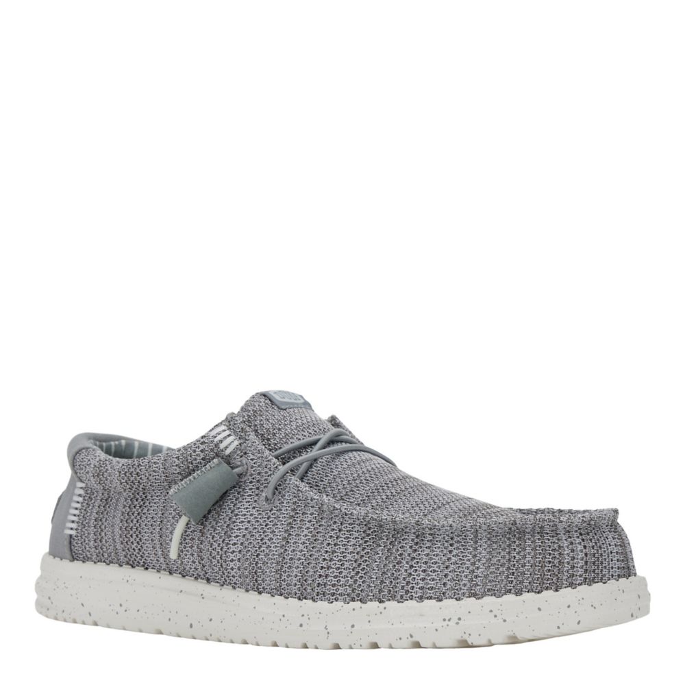 MENS WALLY KNIT SLIP ON SNEAKER