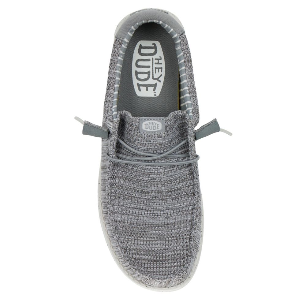 MENS WALLY KNIT SLIP ON SNEAKER