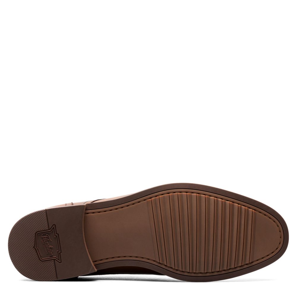 Florsheim Rucci Plain Toe Cognac Chukka Boots