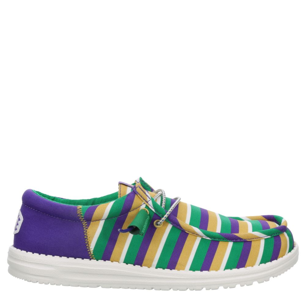 MENS WALLY MARDI GRAS SLIP ON SNEAKER