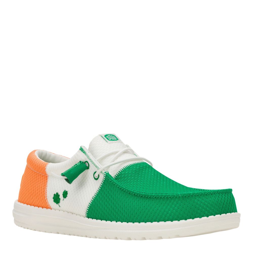 MENS WALLY TRI ST. PATRICK'S DAY SLIP ON SNEAKER