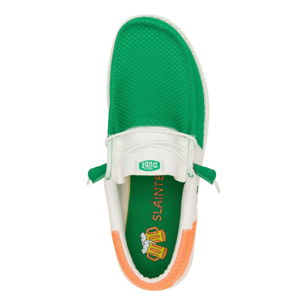 MENS WALLY TRI ST. PATRICK'S DAY SLIP ON SNEAKER