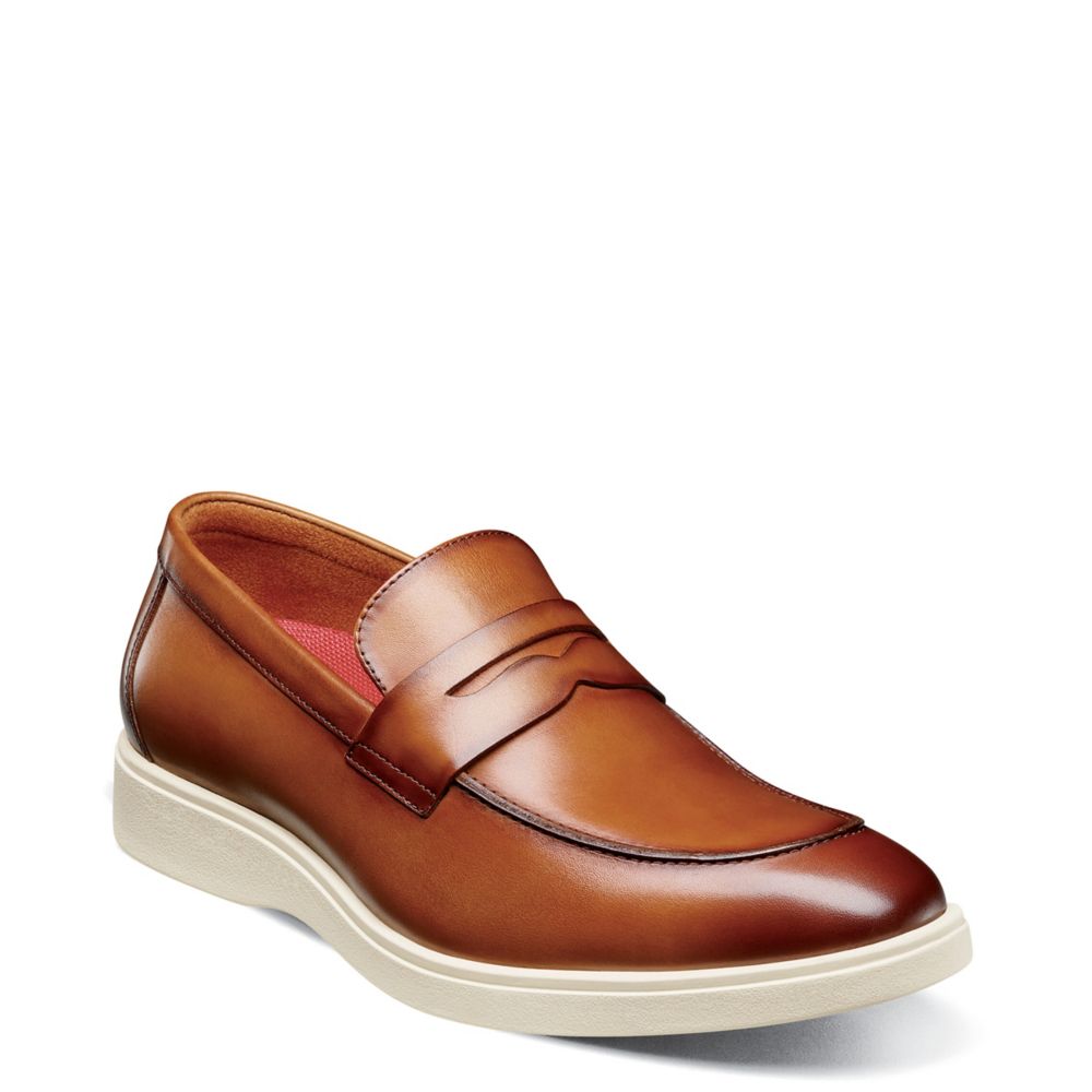 MENS SPENCER MOC TOE PENNY LOAFER