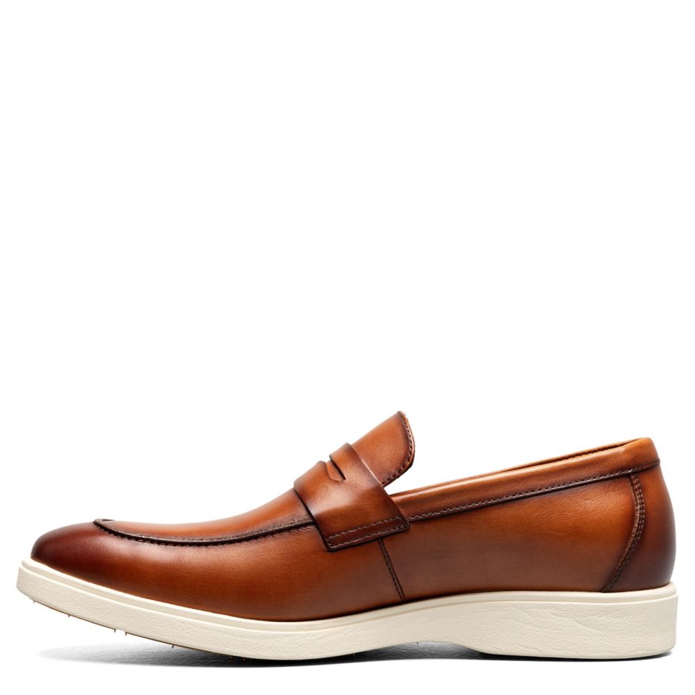 MENS SPENCER MOC TOE PENNY LOAFER