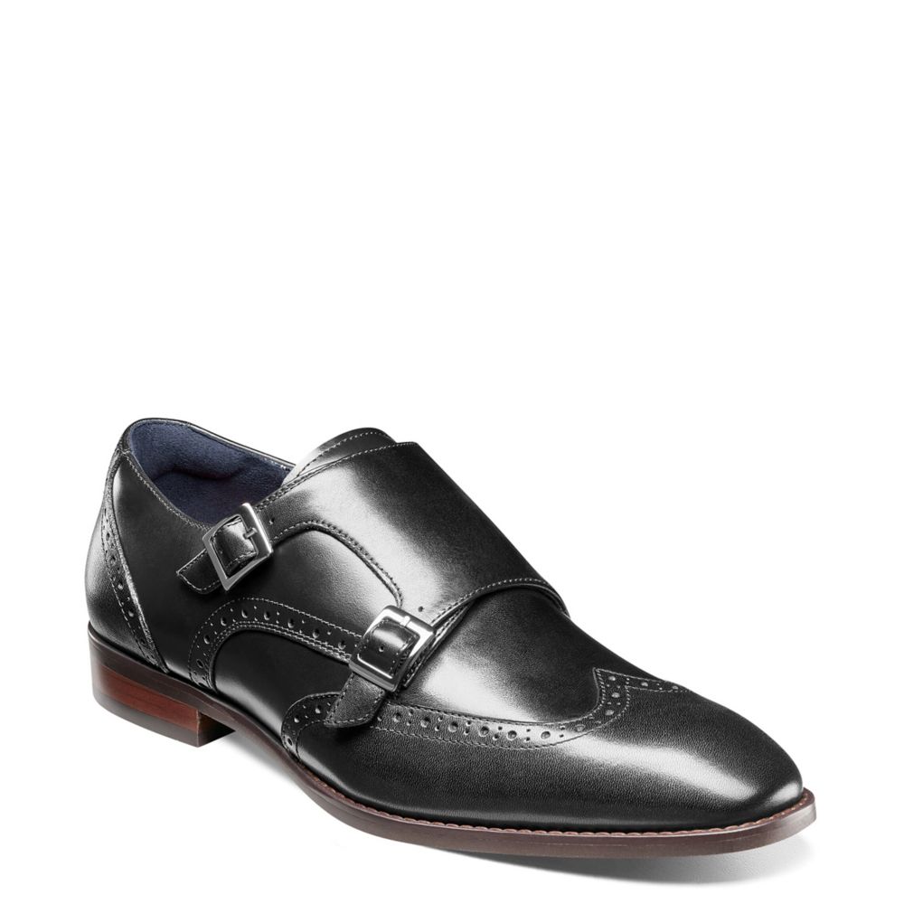 MENS KARSON WINGTIP DOUBLE MONK STRAP