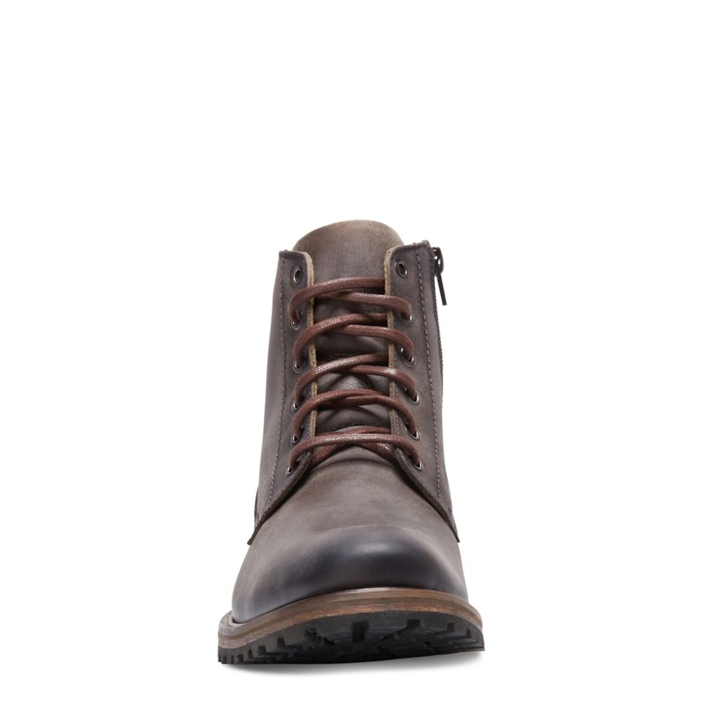 MENS HOYT LACE-UP BOOT AND ZIPPER