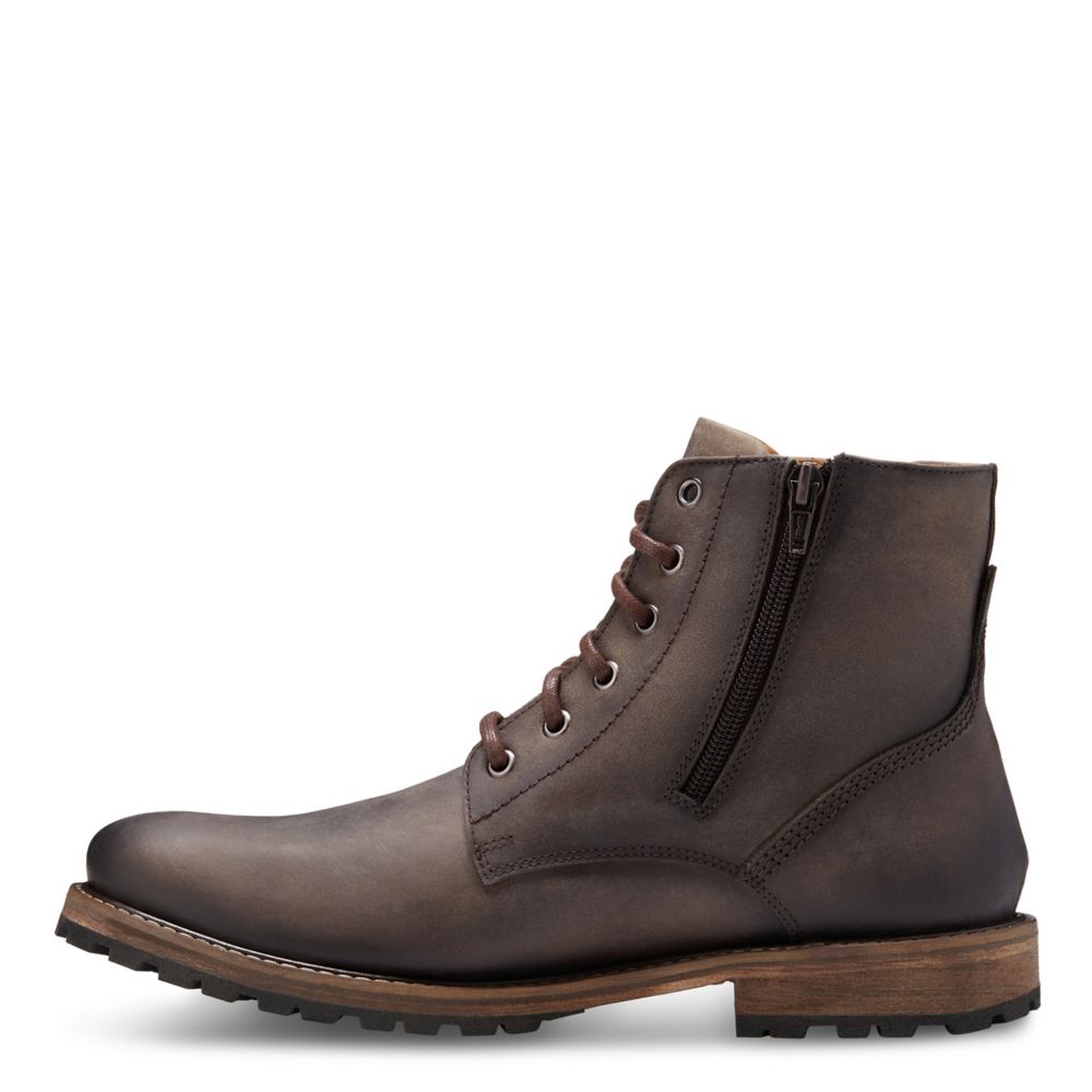 MENS HOYT LACE-UP BOOT AND ZIPPER