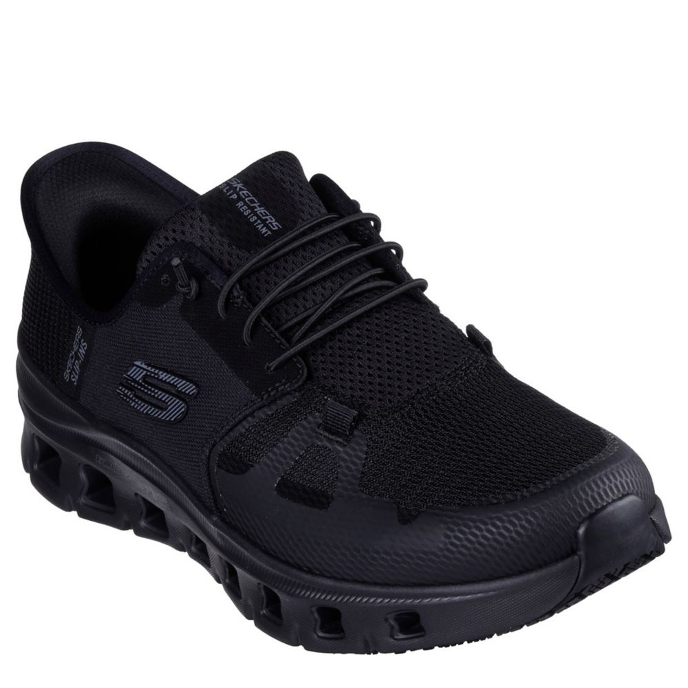 MENS SLIP-INS GLIDE STEP PRO SLIP RESISTANT WORK SHOE