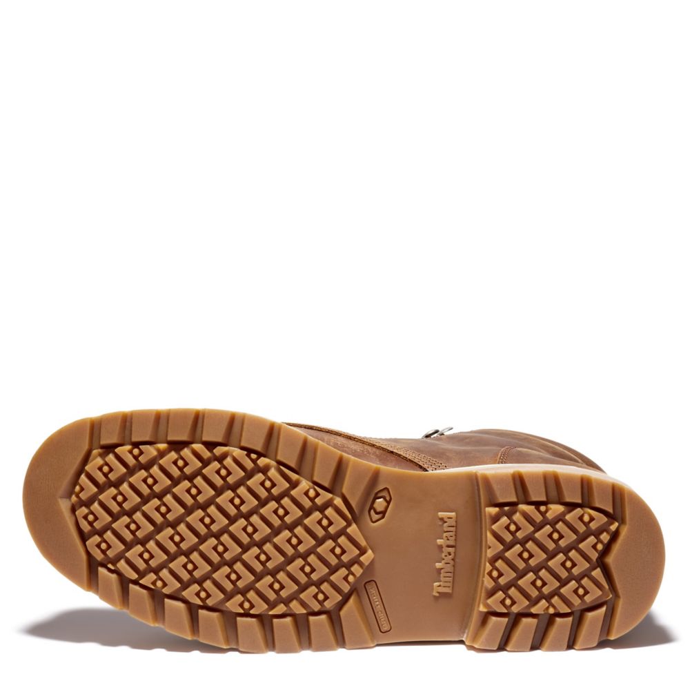 Rust Timberland Mens Redwood Falls Waterproof Lace-up Boot