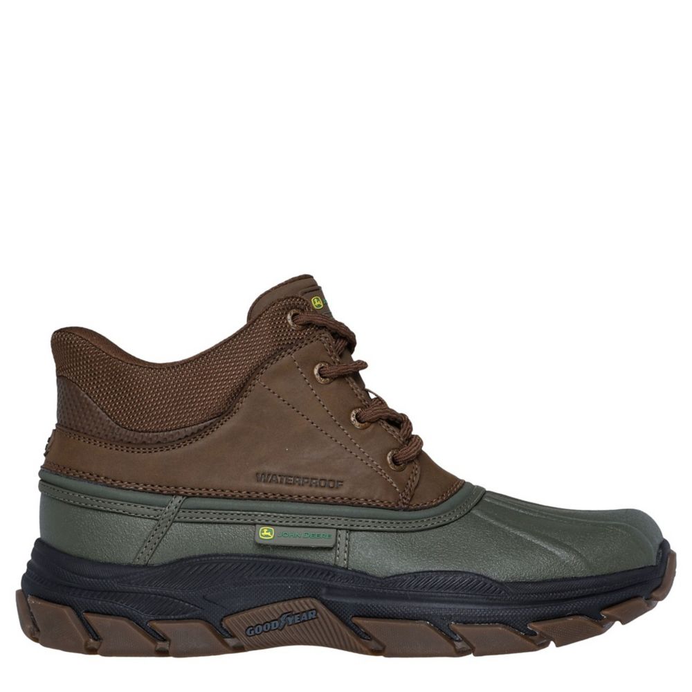 MENS SKECHERS X JOHN DEERE SLIP-INS SWAMPER DUCK BOOT