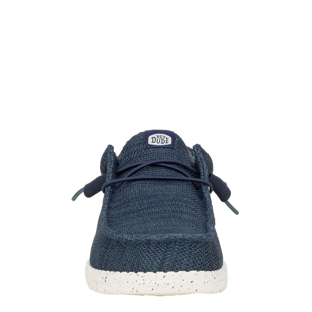 MENS WALLY KNIT SLIP ON SNEAKER