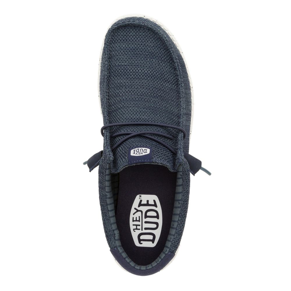 MENS WALLY KNIT SLIP ON SNEAKER