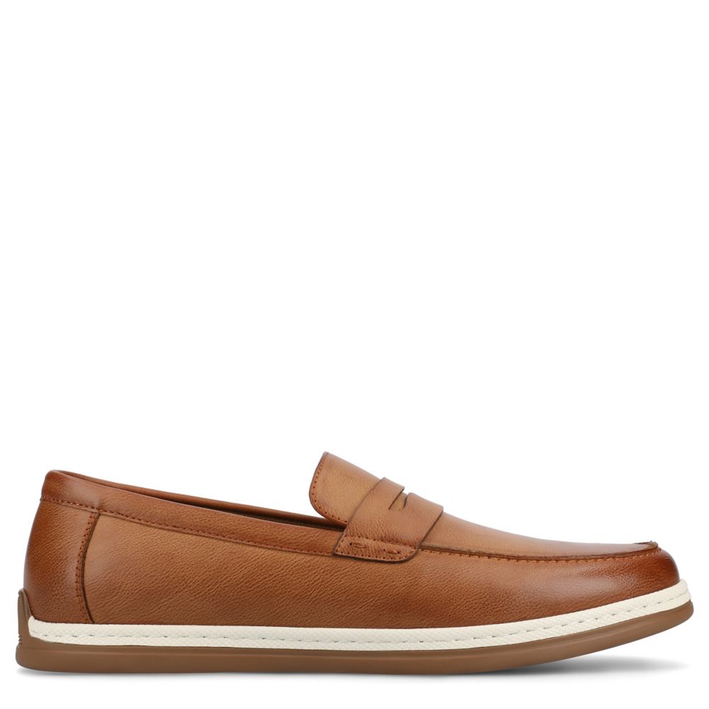 RESTORATION MENS MORAL PENNY LOAFER - BLACK
