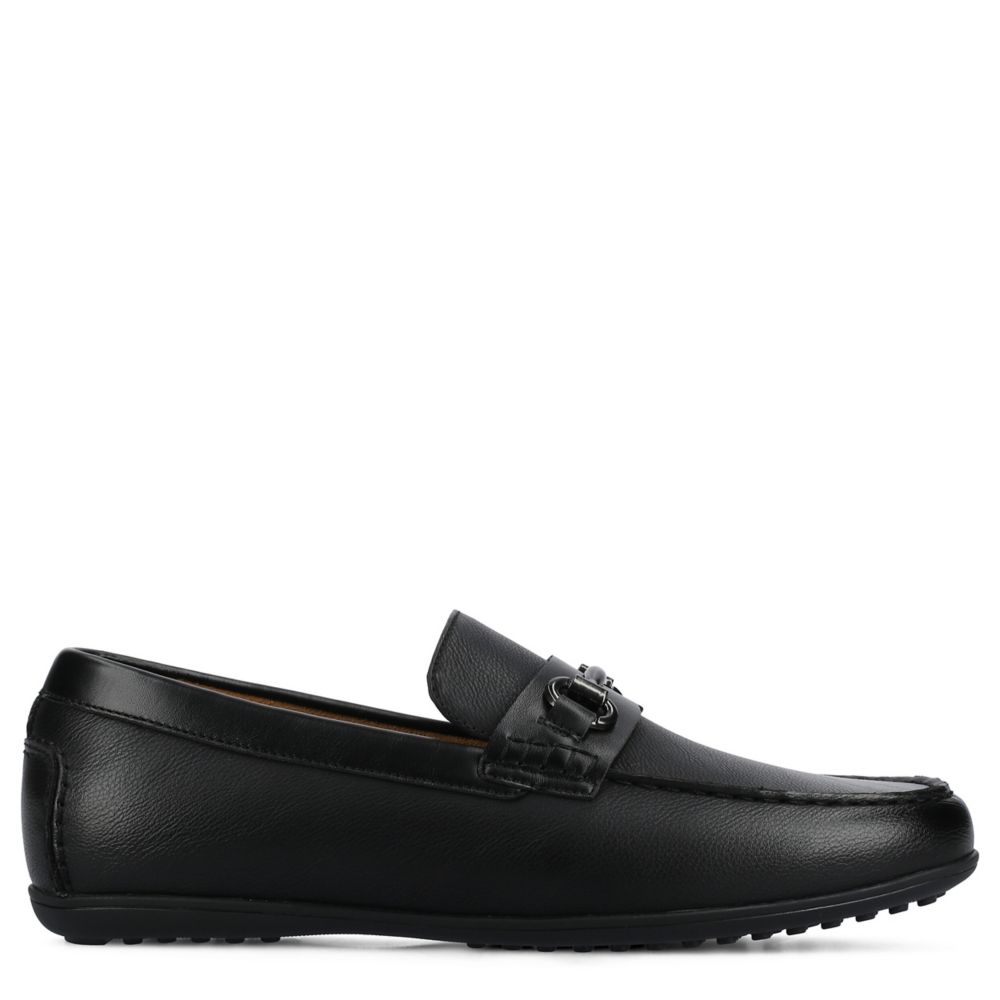 RESTORATION MENS MORAL PENNY LOAFER - BLACK
