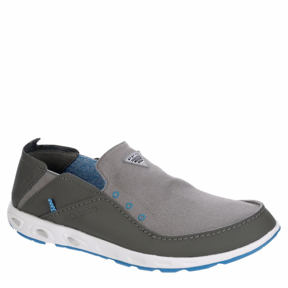 Grey Columbia Mens Bahama Vent Pfg Slip On Sneaker Casual Rack Room Shoes