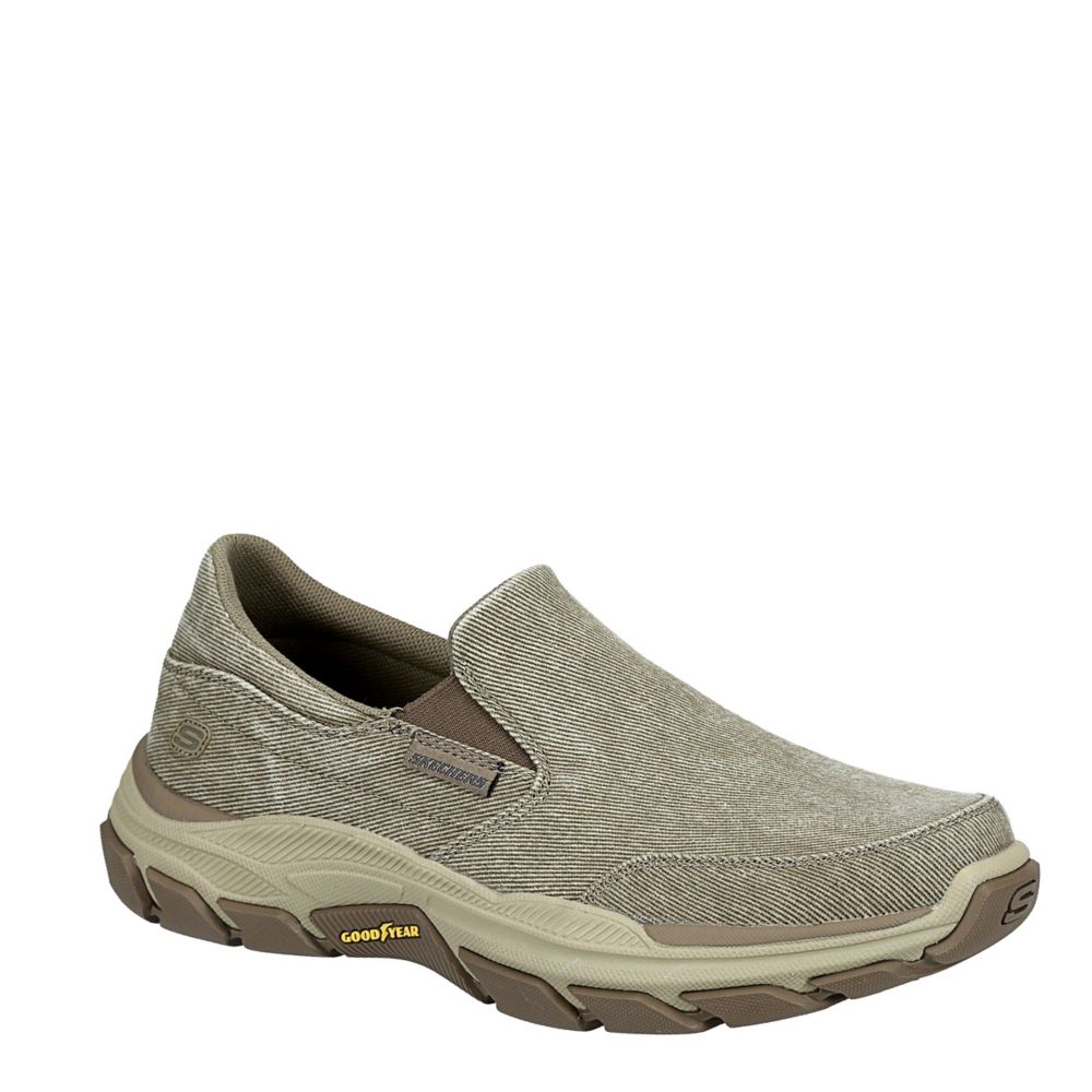 Taupe Skechers Mens Slip On Sneaker | Mens | Rack Room Shoes