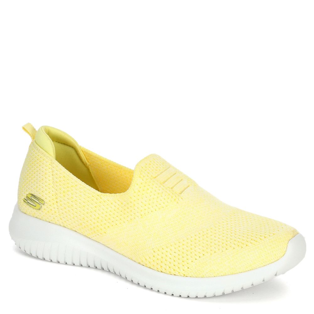 skechers ultra flex yellow