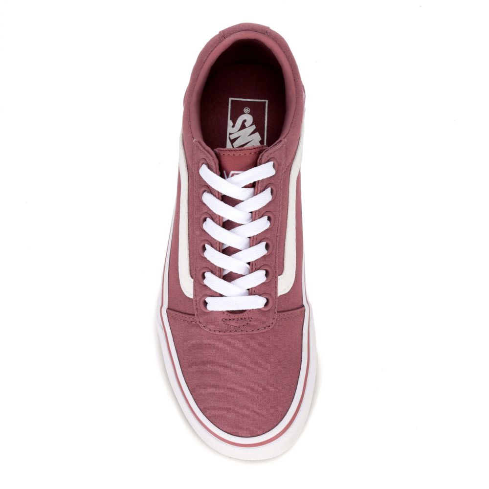 maroon high top vans womens