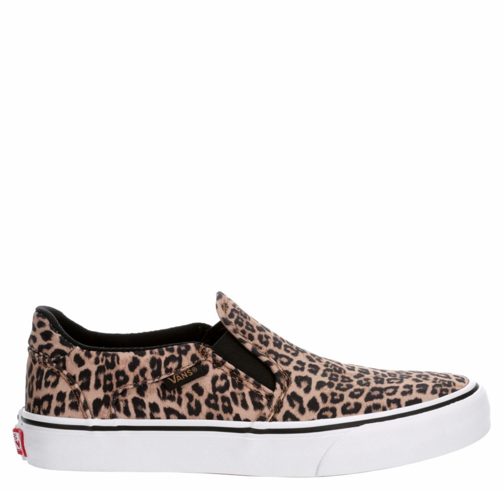 womens leopard slip on sneakers