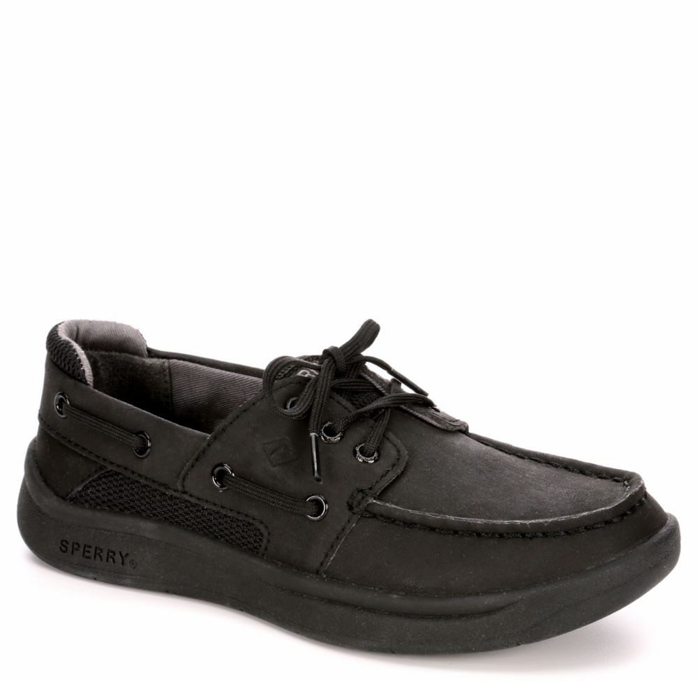 black sperrys