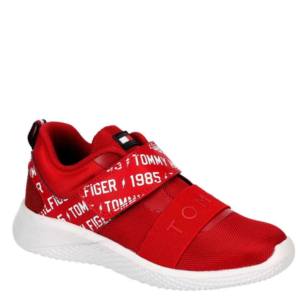 red tommy shoes