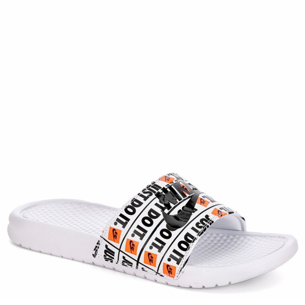 men's nike benassi jdi print slide sandals