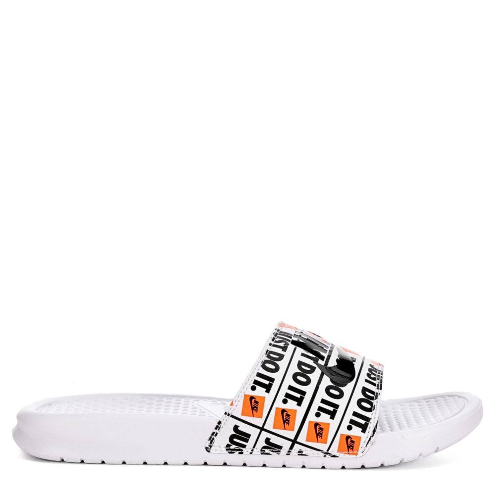 nike benassi jdi print white