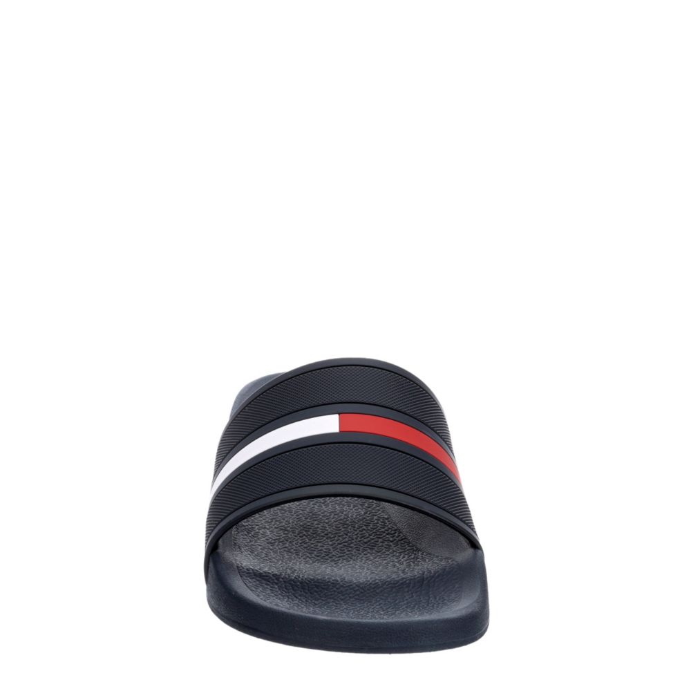 tommy hilfiger men's ennis slide sandals