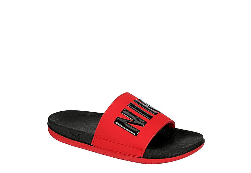 geïrriteerd raken Veronderstellen Geduld Red Nike Mens Offcourt Slide Sandal | Sandals | Rack Room Shoes