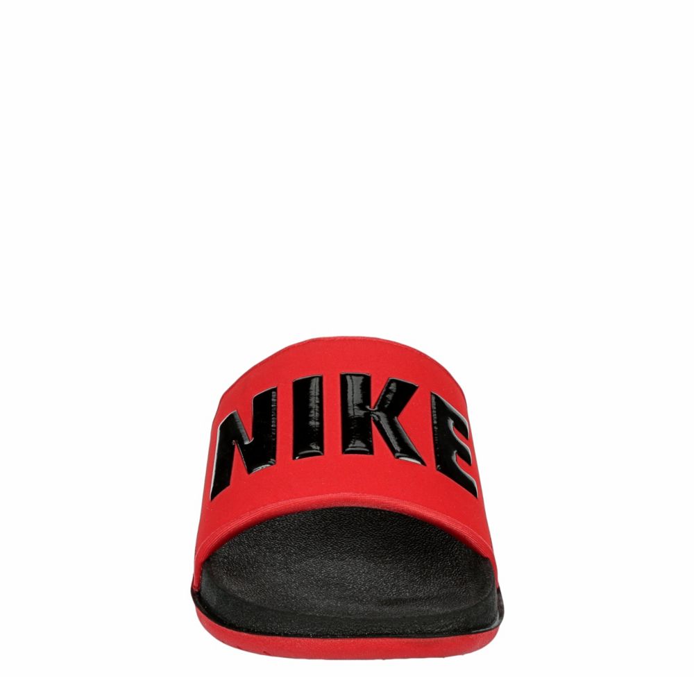 Red Nike Mens Offcourt Slide Sandal | Sandals | Rack Room Shoes