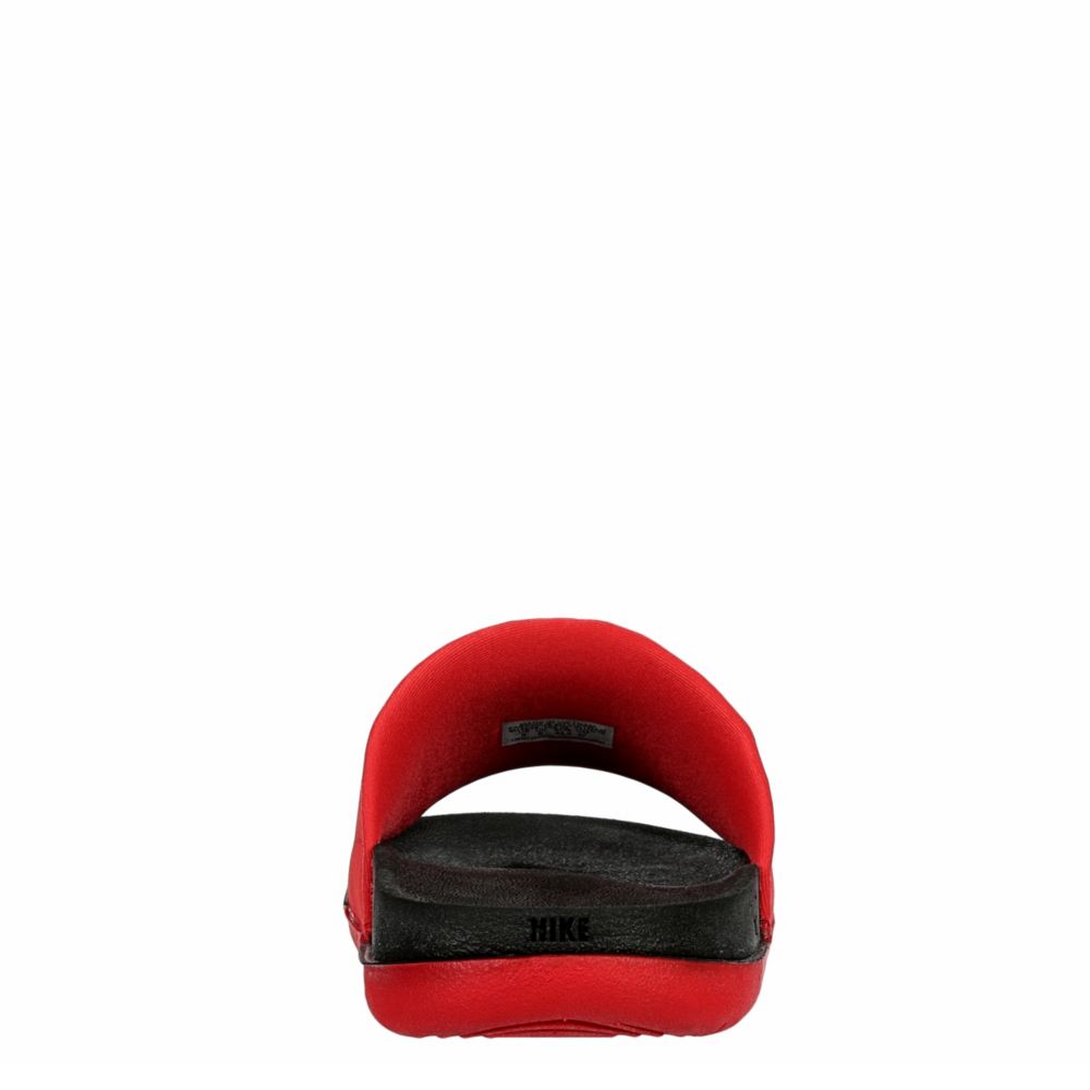 Nike Off Court Slide Sandal - Men's (8, Red/Black) 