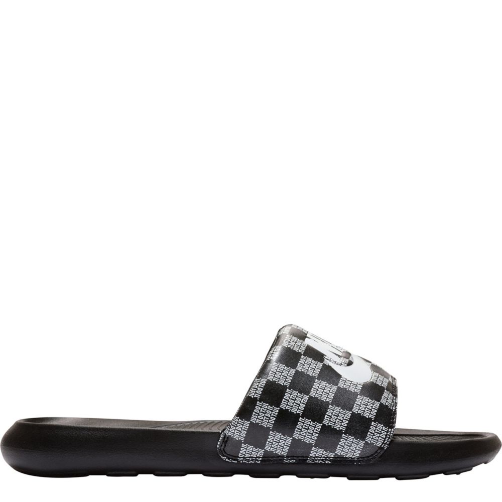 Louis Vuitton Womens Open Told Footbed Slide-Black