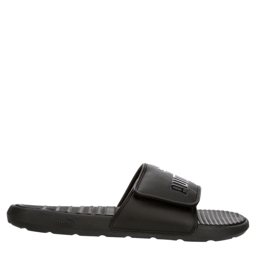 mens wide slides