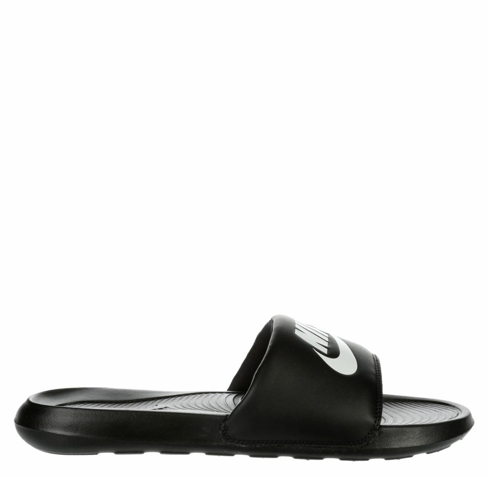 Black Mens Victori One Slide Sandal Nike Rack Room Shoes