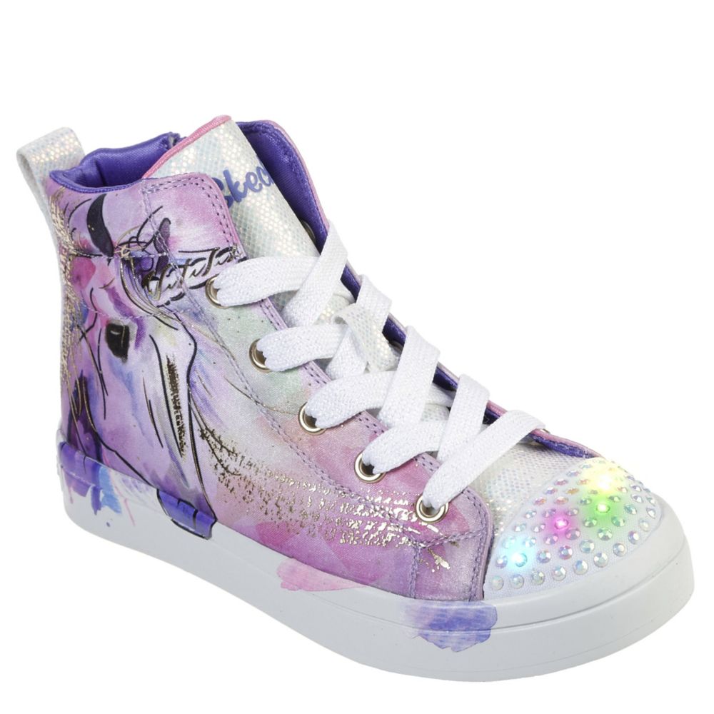 twinkle toes high top sneakers