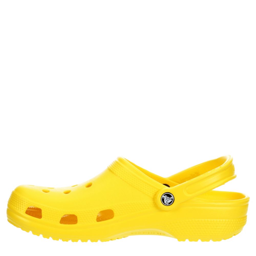 Yellow Crocs Mens Classic Clog | Casual 