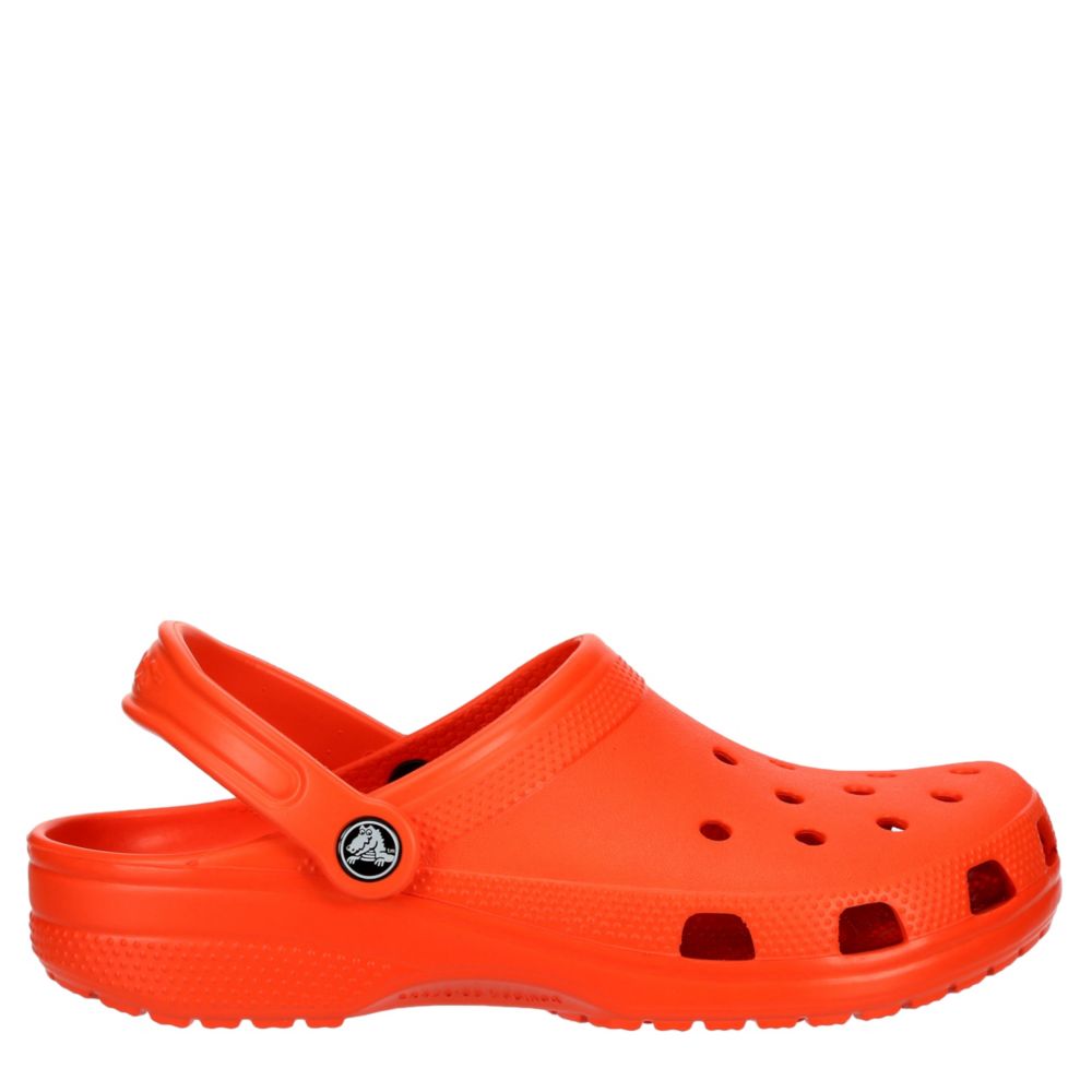 orange crocs for men