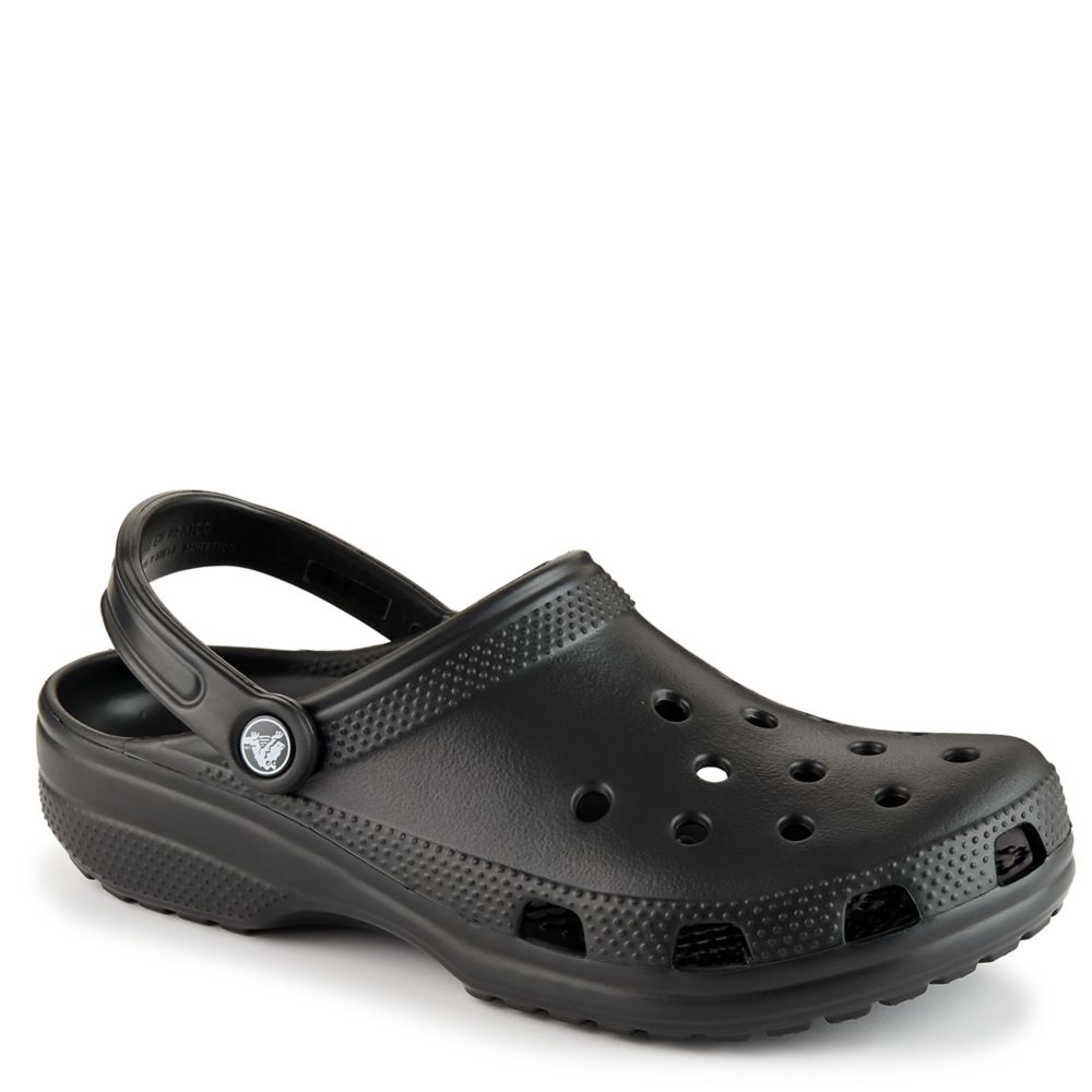 Crocs Classic White Black Men Unisex Slip On Casual Sandal