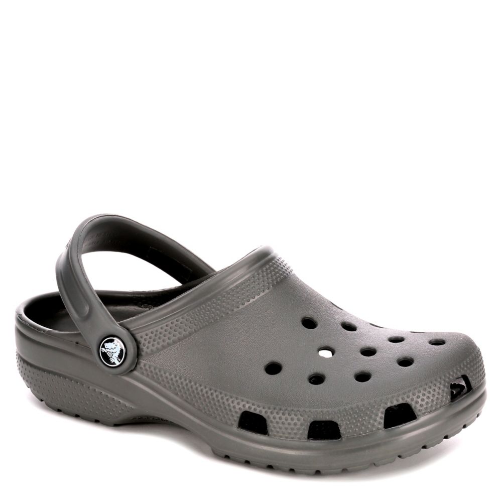 grey crocs clogs
