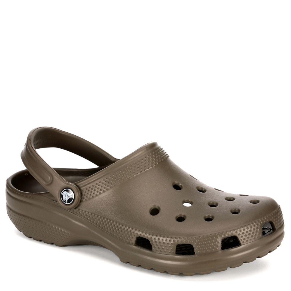 chocolate crocs clog