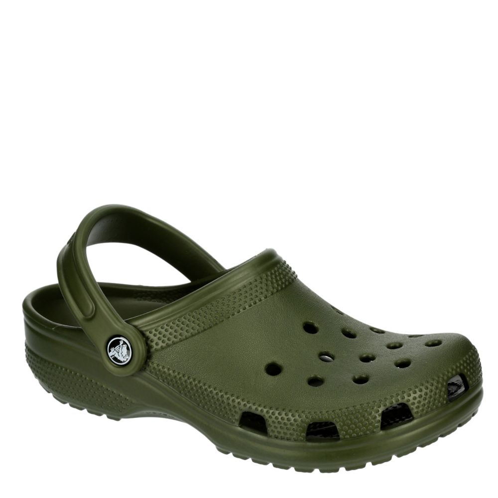Dark Green Crocs Unisex Classic Clog 