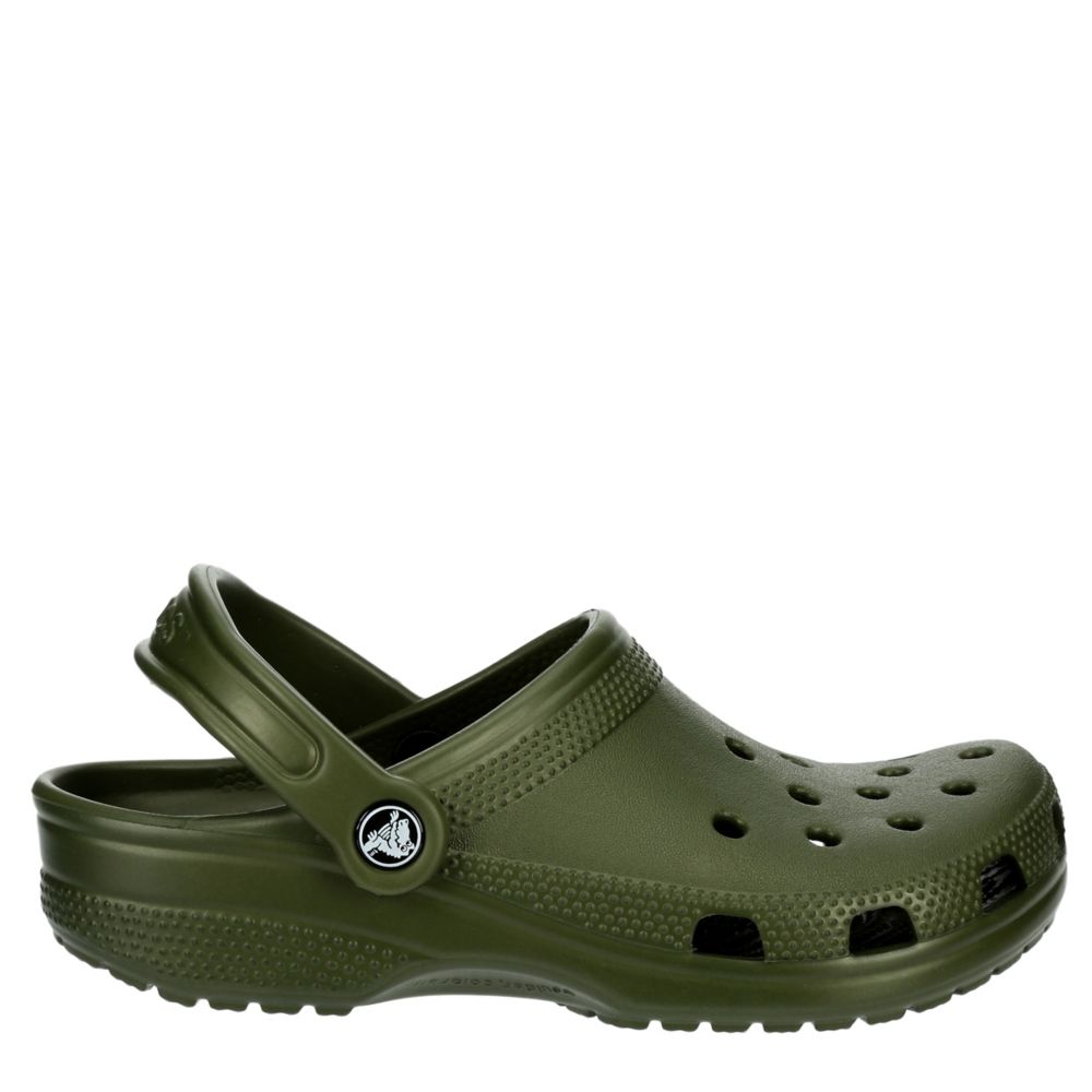 Dark Green Crocs Unisex Classic Clog 