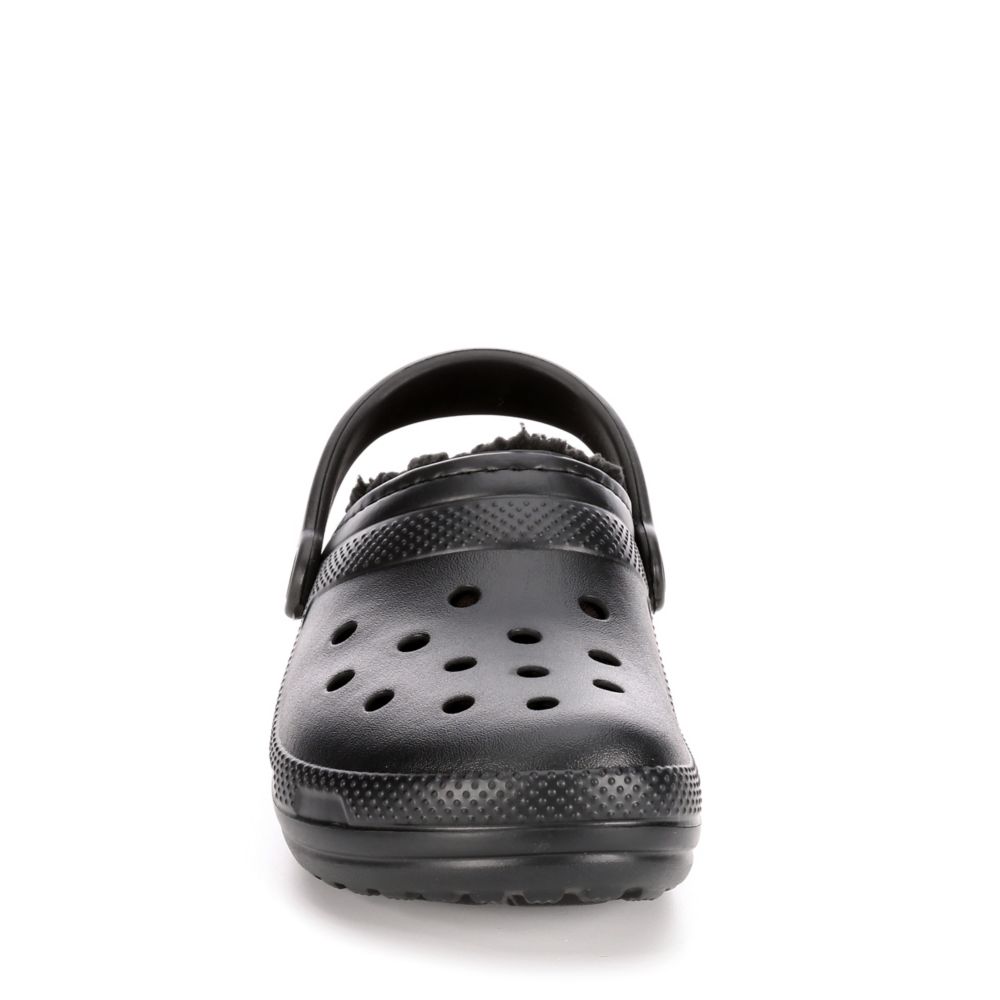 mens lined crocs