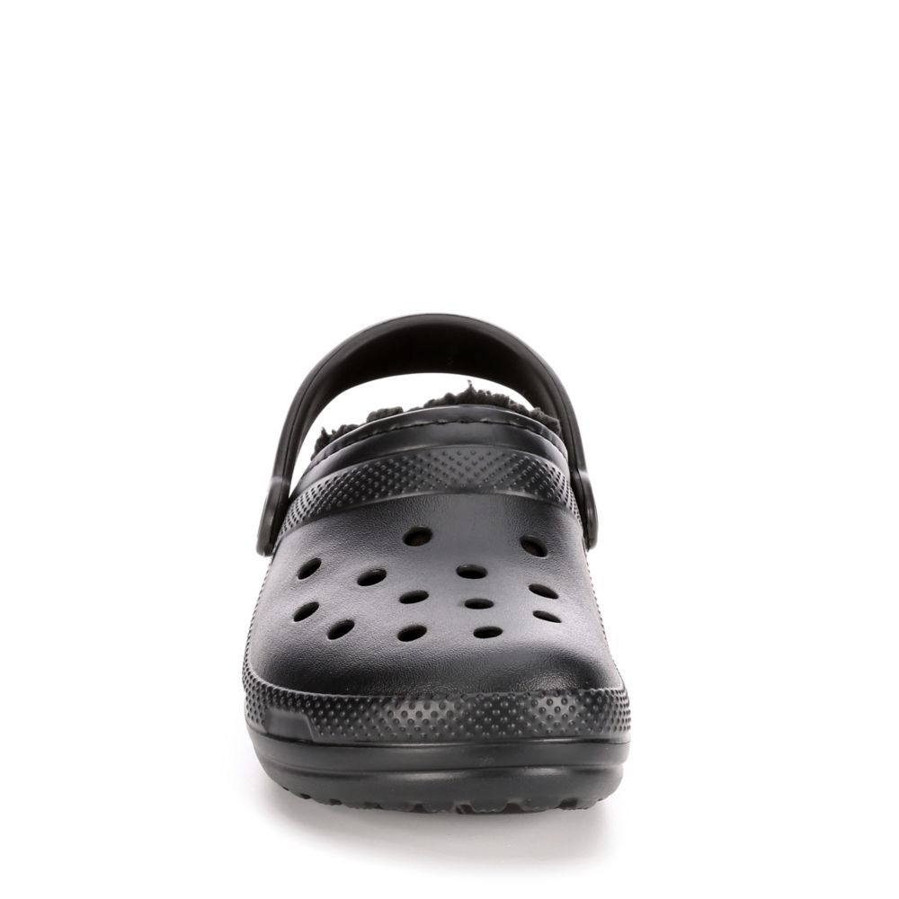 Crocs Classic Lined Clog Mens Sandals Black 203591-060 – Shoe Palace