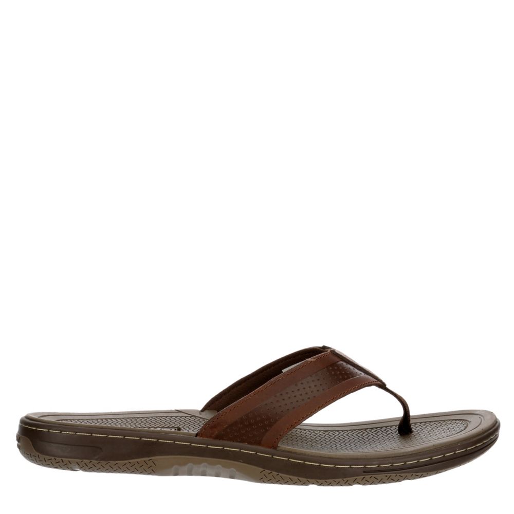 mens memory foam thong sandals