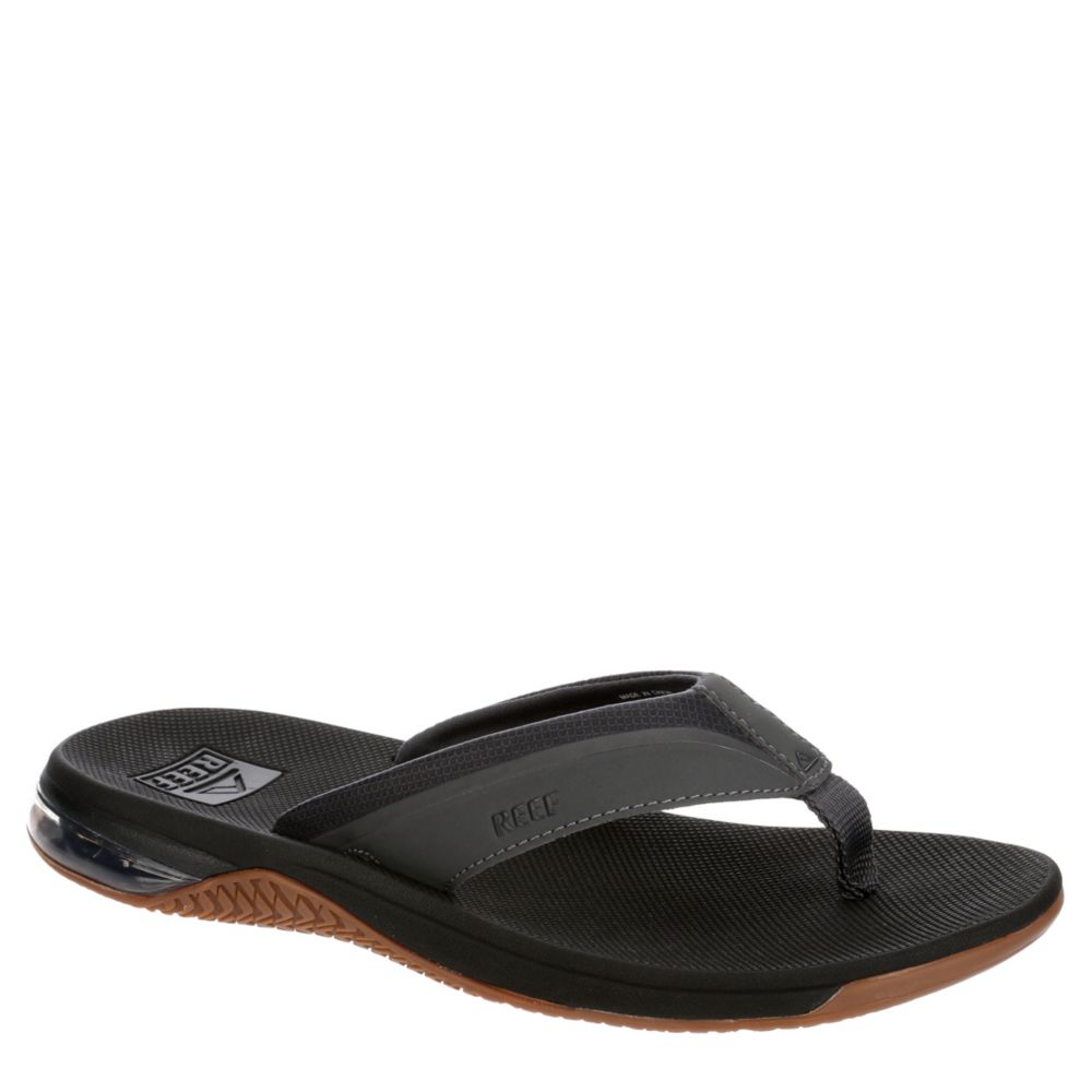 black reefs flip flops