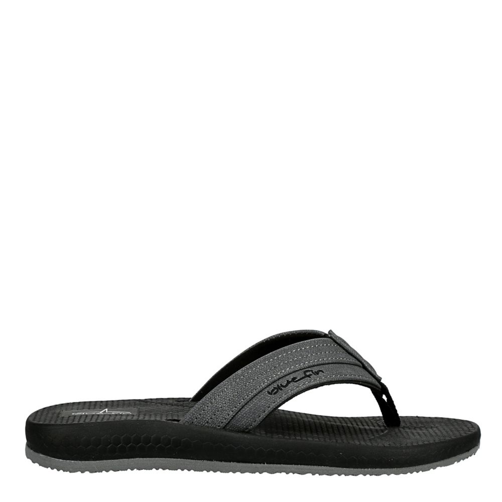 blue fin flip flops mens