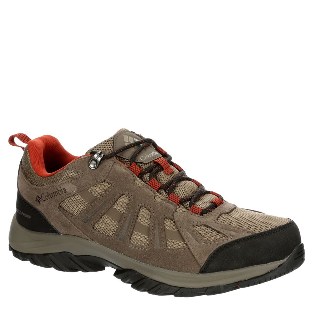 Dark Taupe Columbia Mens Redmond Iii Waterproof Hiking Shoe | Rack Room ...