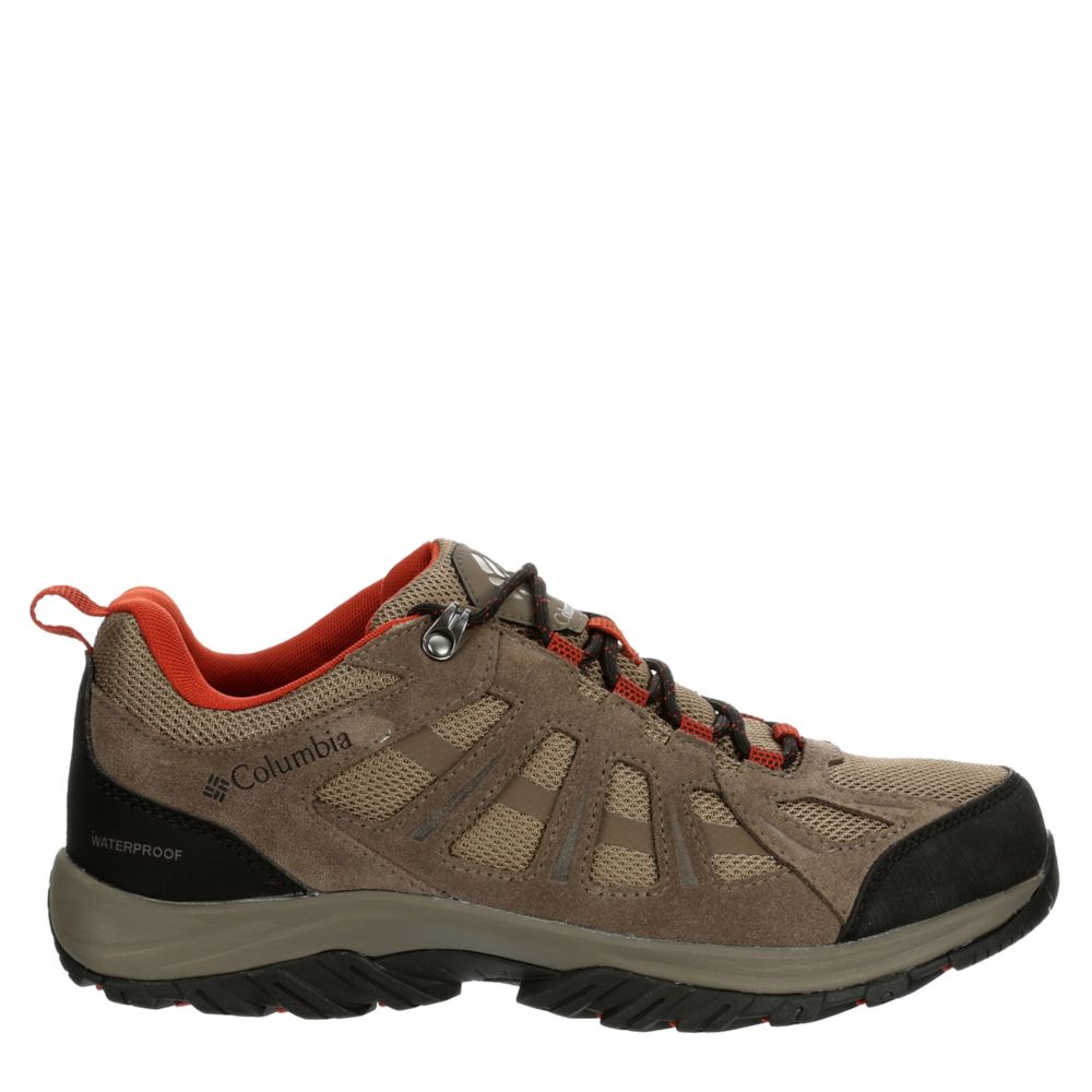 Dark Taupe Columbia Mens Redmond Iii Waterproof Hiking Shoe | Rack Room ...