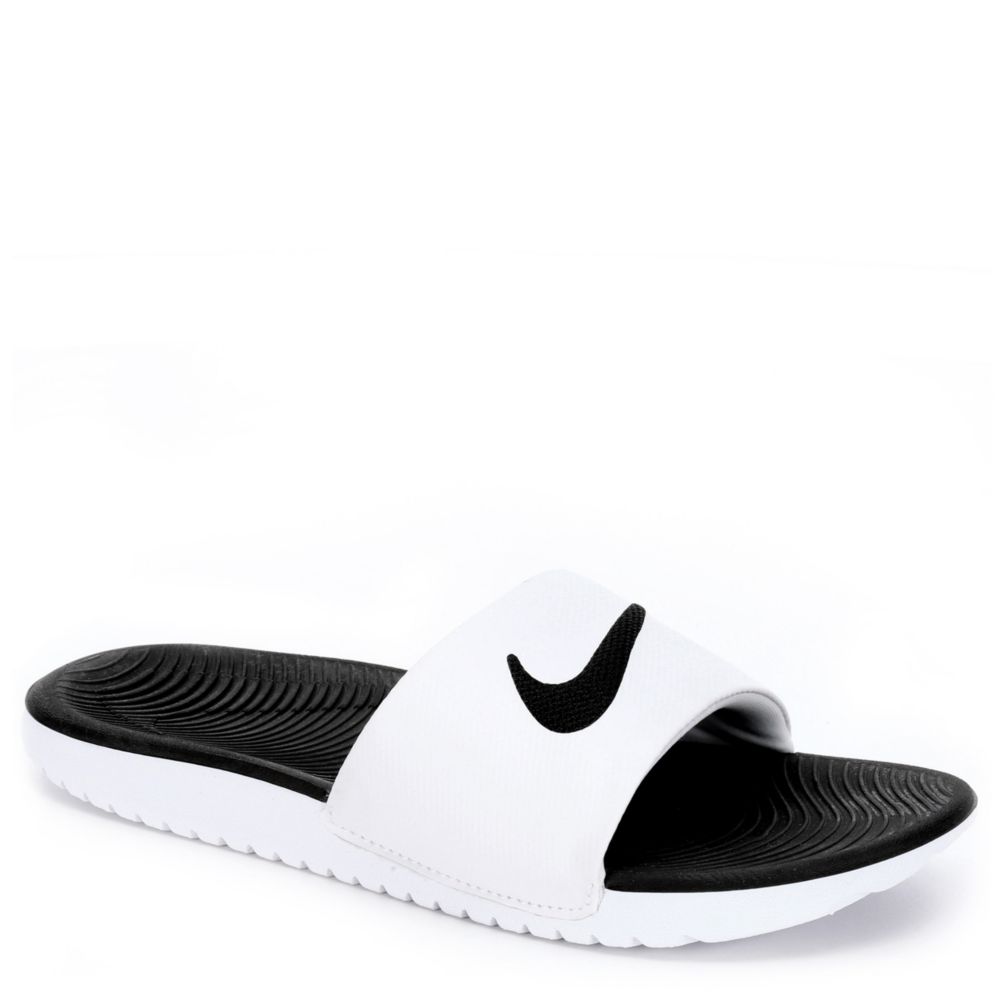 white nike sandals